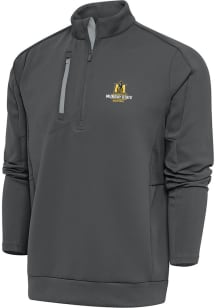 Antigua Murray State Racers Mens Grey Basketball Generation Long Sleeve 1/4 Zip Pullover