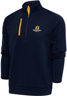 Antigua Murray State Racers Mens Navy Blue Basketball Generation Long Sleeve 1/4 Zip Pullover