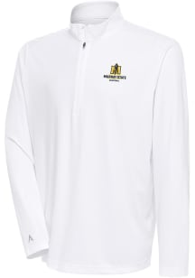 Antigua Murray State Racers Mens White Basketball Tribute Long Sleeve 1/4 Zip Pullover