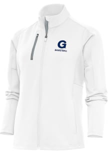 Antigua Georgetown Hoyas Womens White Basketball Generation Light Weight Jacket