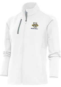 Antigua Marquette Golden Eagles Womens White Basketball Generation Light Weight Jacket
