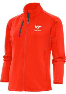 Antigua Virginia Tech Hokies Womens Orange Alumni Generation Light Weight Jacket