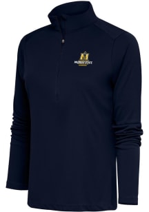 Antigua Murray State Womens Navy Blue Basketball Tribute 1/4 Zip Pullover