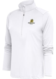 Antigua Murray State Racers Womens White Basketball Tribute 1/4 Zip Pullover