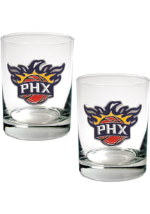 Phoenix Suns 2 Piece Rock Glass