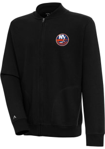 Antigua New York Islanders Mens Black Victory Long Sleeve Full Zip Jacket