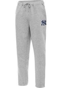 Antigua New York Yankees Mens Grey Victory Sweatpants