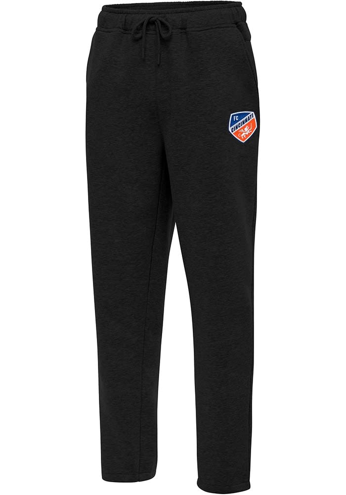 Antigua FC Cincinnati Mens Black Victory Sweatpants