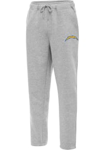 Antigua Los Angeles Chargers Mens Grey Victory Sweatpants
