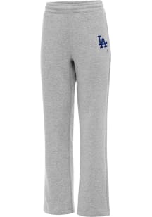 Antigua Los Angeles Dodgers Womens Victory Grey Sweatpants