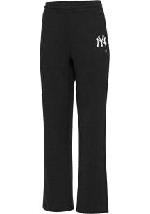 Antigua New York Yankees Womens Victory Black Sweatpants