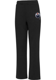 Antigua Edmonton Oilers Womens Victory Black Sweatpants