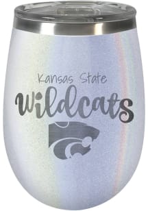 K-State Wildcats 10oz Opal Stemless Wine Stainless Steel Stemless