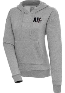 Antigua Atlanta Falcons Womens Grey Victory Hooded Sweatshirt