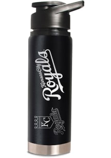Kansas City Royals Black 20oz Hydration Stainless Steel Bottle