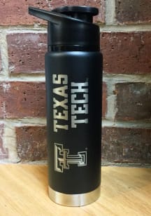 Texas Tech Red Raiders Black 20oz Hydration Stainless Steel Bottle