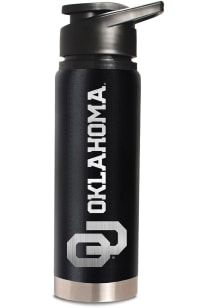 Oklahoma Sooners Black 20oz Hydration Stainless Steel Bottle
