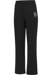 Antigua  Womens Cooperstown Victory Black Sweatpants