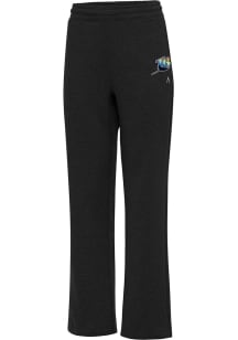 Antigua Tampa Bay Rays Womens Cooperstown Victory Black Sweatpants