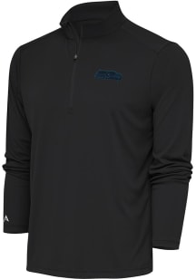 Antigua Seattle Seahawks Mens Grey Tonal Logo Tribute Pullover Jackets