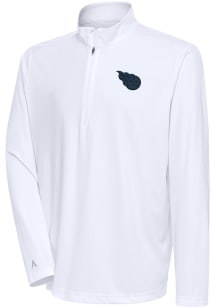 Antigua Tennessee Titans Mens White Tonal Logo Tribute Pullover Jackets