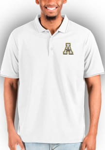 Antigua Appalachian State Mountaineers White Affluent Big and Tall Polo