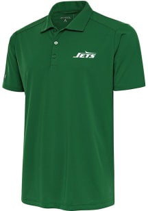Antigua New York Jets Mens Green Tribute Short Sleeve Polo