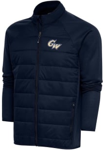 Antigua George Washington Revolutionaries Mens Navy Blue Altitude Medium Weight Jacket