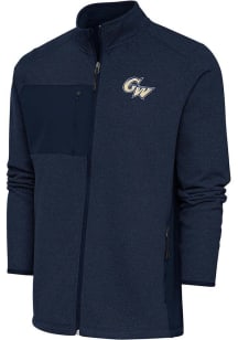 Antigua George Washington Revolutionaries Mens Navy Blue Course Medium Weight Jacket