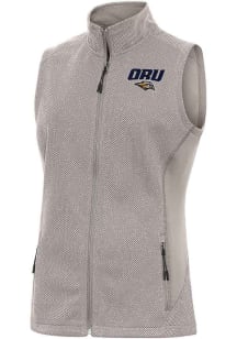 Antigua Oral Roberts Golden Eagles Womens Grey Course Vest