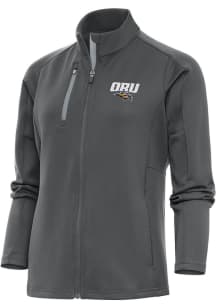 Antigua Oral Roberts Golden Eagles Womens Grey Generation Light Weight Jacket