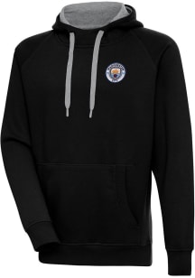 Antigua Manchester City FC Mens Black Takeover Long Sleeve Hoodie