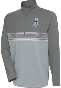 Antigua Homestead Grays Mens Grey Pace Pullover Jackets