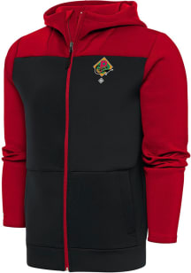 Antigua Pittsburgh Crawfords Mens Red Protect Long Sleeve Full Zip Jacket