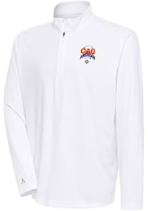 Antigua Chicago American Giants Mens White Tribute Long Sleeve 1/4 Zip Pullover