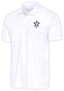 Antigua St Louis Stars Mens White Tribute Short Sleeve Polo