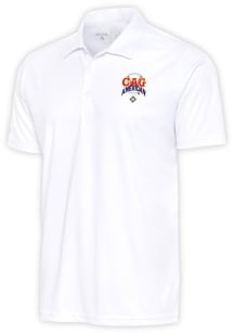 Antigua Chicago American Giants Mens White Tribute Big and Tall Polos Shirt