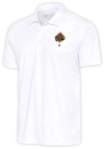 Antigua Pittsburgh Crawfords White Tribute Big and Tall Polo