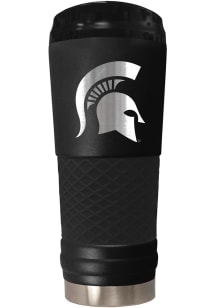 Black Michigan State Spartans Stealth 24oz Powder Coated Stainless Steel Tumbler