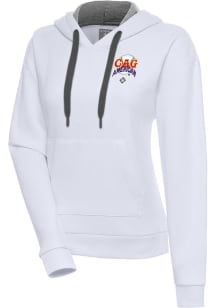 Antigua Chicago American Giants Womens White Victory Hooded Sweatshirt