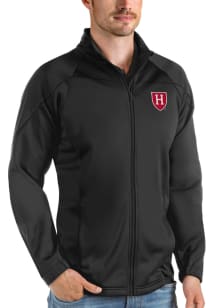 Antigua Harvard Crimson Mens Black Links Light Weight Jacket