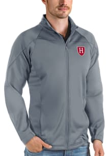 Antigua Harvard Crimson Mens Grey Links Light Weight Jacket