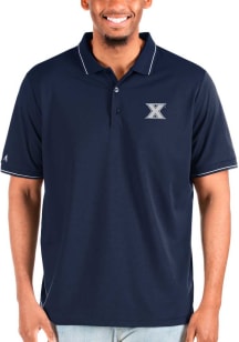 Antigua Xavier Musketeers Navy Blue Affluent Big and Tall Polo