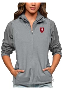 Antigua Harvard Crimson Womens Grey Course Vest