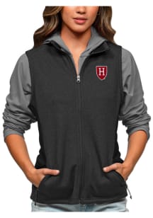 Antigua Harvard Crimson Womens Black Course Vest