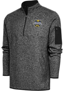 Antigua Michigan Wolverines Mens Black 2023 College Football Playoff Champions Fortune Long Slee..