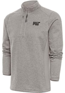 Antigua MIT Engineers Mens Grey Course Pullover Jackets