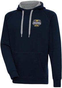 Antigua Michigan Wolverines Mens Navy Blue 2023 College Football Playoff Champions Victory Long ..