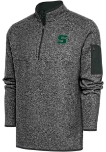 Antigua Slippery Rock Mens Grey Fortune Big and Tall 1/4 Zip Pullover