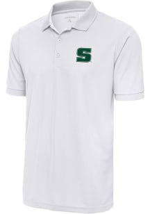 Antigua Slippery Rock White Legacy Pique Big and Tall Polo